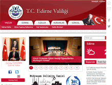 Tablet Screenshot of edirne.gov.tr